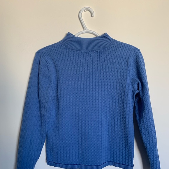 Simple blue turtle neck - Picture 2 of 2